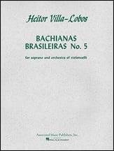 Bachianas Brasileiras No. 5 Orchestra sheet music cover